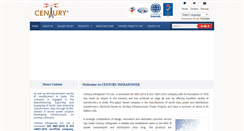 Desktop Screenshot of centuryinfrapower.com